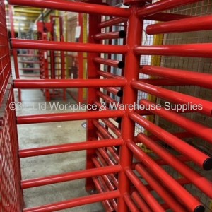 Used Full Height Twin Turnstile With Secure Gates